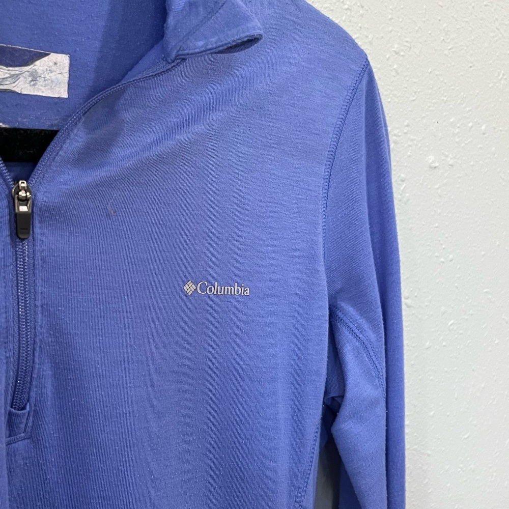 Periwinkle Columbia Quarter zip